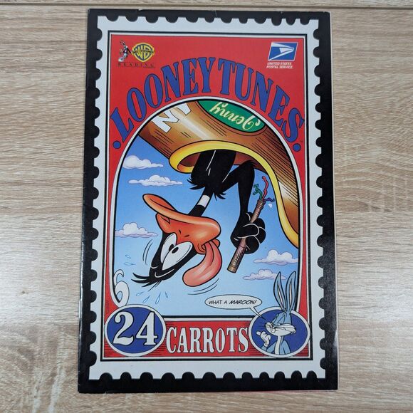 1996 Looney Tunes Mail Bonding Comic Book Landoll’s Space Jam Promo USPS Bugs - Picture 1 of 9
